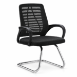 C1-07 – 404 Fox – C-Frame Mesh Visitor Chair