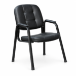 Marina – Padded Visitor Chair with Armrests