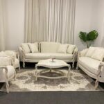 2-13 صالون كلاسيك أوف وايت أنيق