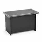 Compact Melamine Desk – 100cm Office Desk with 2 Drawers & Cabinet