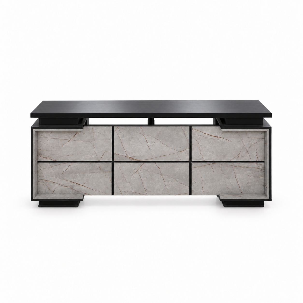 ChatGPT Image Sep 28, 2026, 11_09_57 AM A180 – Melamine Executive Office Desk 180 cm – Premium Wooden Finish - Image 1